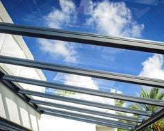 Stockholm 11' x 19' Patio Cover Gray/Clear by Palram-Canopia