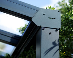 Stockholm 11' x 19' Patio Cover Gray/Clear by Palram-Canopia