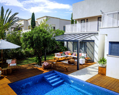 Stockholm 11' x 19' Patio Cover Gray/Clear by Palram-Canopia