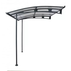 Vega 7'x7' 2000 Awning - Gray/Clear by Palram-Canopia