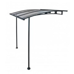 Vega 7'x7' 2000 Awning - Gray/Clear by Palram-Canopia