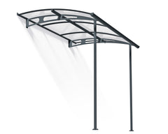 Vega 7'x7' 2000 Awning - Gray/Clear by Palram-Canopia