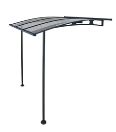 Vega 7'x7' 2000 Awning - Gray/Clear by Palram-Canopia