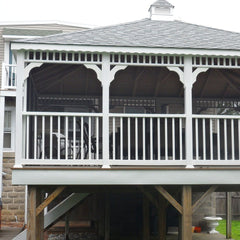 Vinyl Rectangle Gazebo Kit By Atlantic Outdoors