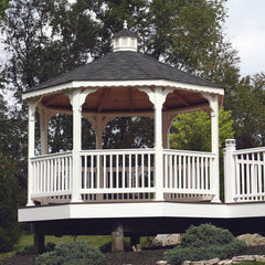 Vinyl Octagon Gazebo Kit By Atlantic Outdoors