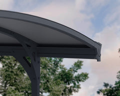 Victoria 10'x16' 5000 Carport Kit-Gray/Gray by Palram-Canopia
