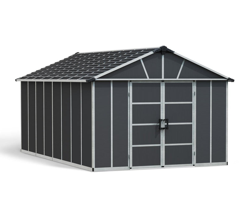 Yukon 11' x 17' Shed Kit No-Floor by Palram-Canopia
