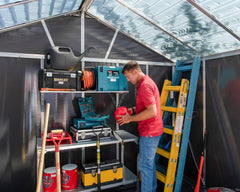 Yukon 11' x 21' Shed Kit No-Floor by Palram-Canopia