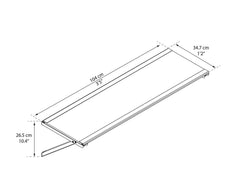 Yukon Utility Shed Shelf Kit by Palram-Canopia