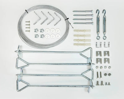 Anchor Kit for Greenhouses and Skylight/Rubicon Sheds by Palram-Canopia Accessories Canopia by Palram
