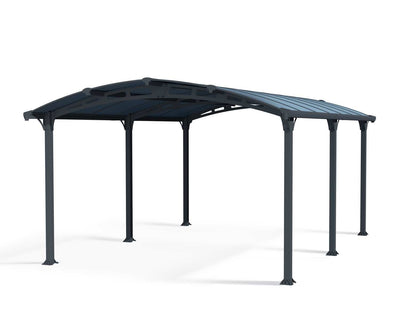 Arcadia 5000 12'x16' Carport-Gray/Gray by Palram-Canopia Carport Canopia by Palram
