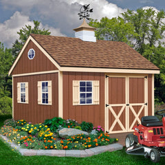 Backyard Basecamp 12x12 Shed Kit Series By Best Barns Shed Kit Best Barns