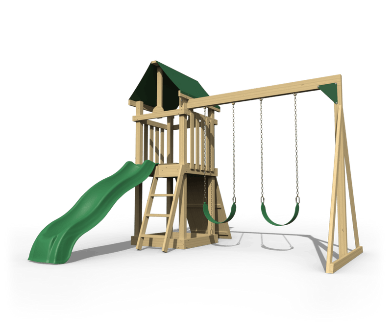 Backyard Hideout Playset By YardCraft Wood Playsets YardCraft