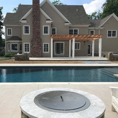 Cedar Oasis Pergola Kit Wood Pergolas Atlantic Outdoors