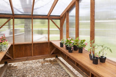 Cedar Pergola Greenhouse Kit By Atlantic Outdoors Wood Greenhouses Atlantic Outdoors