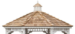 Cedar Wood Octagon Gazebo Kit By Atlantic Outdoors Wood Gazebos Atlantic Outdoors