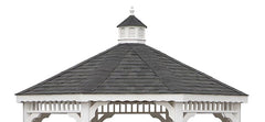 Cedar Wood Octagon Gazebo Kit By Atlantic Outdoors Wood Gazebos Atlantic Outdoors