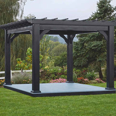 Cedar Wood Picnic Paradise Pergola Kit By Atlantic Outdoors Wood Pergolas Atlantic Outdoors