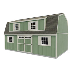 Crafted Colossal Barndominium Kit 16'x28'-16'x32' By Best Barns Shed Kit Best Barns