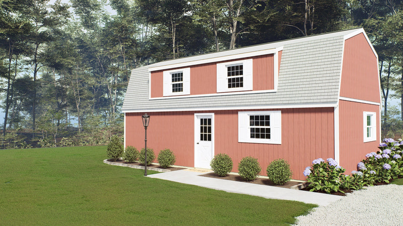 Crafted Colossal Barndominium Kit 16'x28'-16'x32' By Best Barns Shed Kit Best Barns