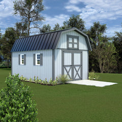 Craftman's Cove Barn Kit Series 10x12-10x16 By Best Barns Barn Kit Best Barns