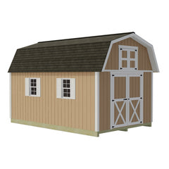 Craftman's Cove Barn Kit Series 10x12-10x16 By Best Barns Barn Kit Best Barns