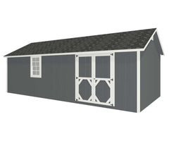 Craftsman Shed Kit By EZ-FIT Sheds Wood Sheds EZ-Fit
