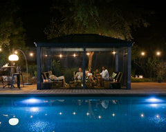 Dallas 12'x14' Gazebo Netting Set by Palram-Canopia Accessories Canopia by Palram