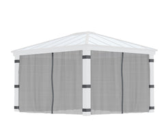 Dallas 12'x14' Gazebo Netting Set by Palram-Canopia Accessories Canopia by Palram