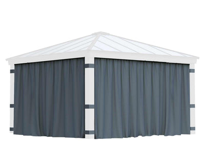 Dallas 14'x14' Gazebo Curtain Set by Palram-Canopia Accessories Canopia by Palram