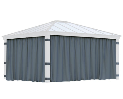 Dallas 14'x16' Gazebo Curtain Set by Palram-Canopia Accessories Canopia by Palram