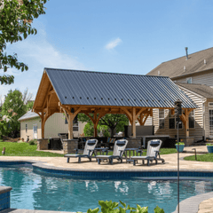 Denali Timber Frame Pavilion By Atlantic Outdoors Pavilion Atlantic Outdoors