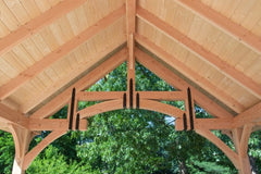 Grand Teton Timber Frame Pavilion Kit By Atlantic Outdoors Pavilion Atlantic Outdoors