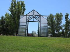Grandio Ascent Back Door Transformation Kit by Grandio Greenhouses Polycarbonate Greenhouses Grandio Greenhouses