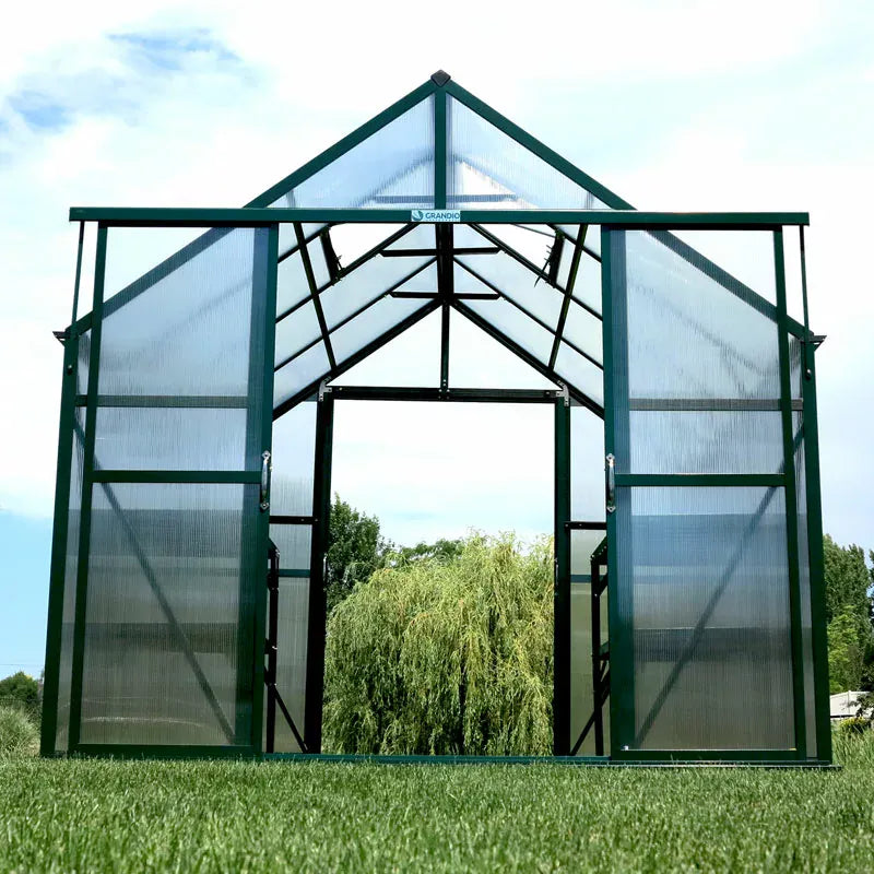 Grandio Ascent Back Door Transformation Kit by Grandio Greenhouses Polycarbonate Greenhouses Grandio Greenhouses