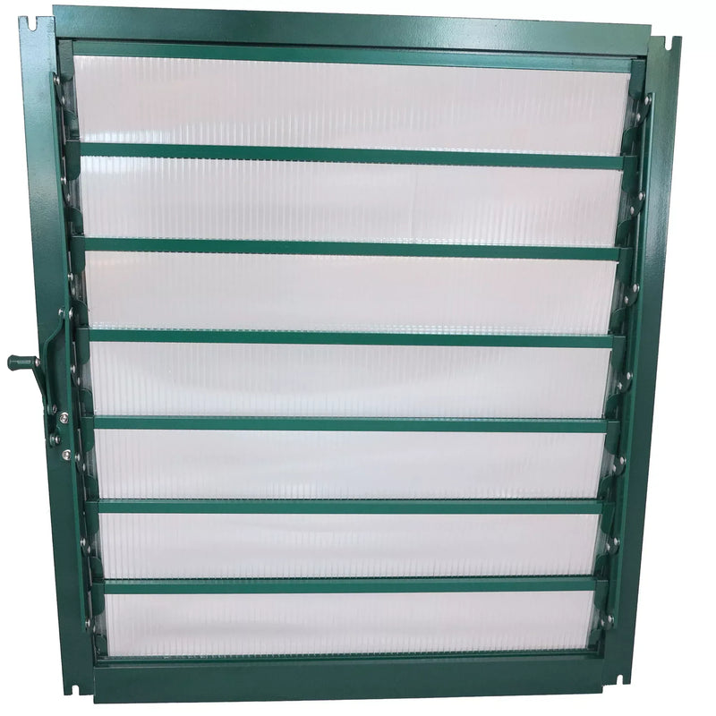 Grandio Greenhouse Wall Louver Window By Grandio Greenhouses Polycarbonate Greenhouses Grandio Greenhouses