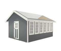Greenhouse Shed Kit By EZ-FIT Sheds Wood Greenhouses EZ-Fit