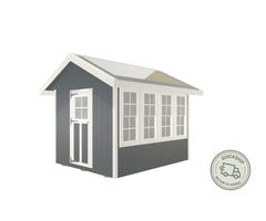 Greenhouse Shed Kit By EZ-FIT Sheds Wood Greenhouses EZ-Fit