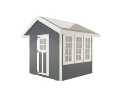 Greenhouse Shed Kit By EZ-FIT Sheds Wood Greenhouses EZ-Fit