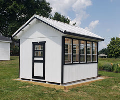 Greenhouse Shed Kit By EZ-FIT Sheds Wood Greenhouses EZ-Fit