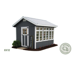 Greenhouse Shed Kit By EZ-FIT Sheds Wood Greenhouses EZ-Fit
