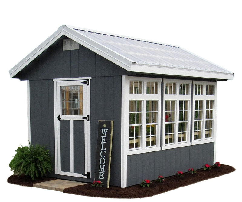 Greenhouse Shed Kit By EZ-FIT Sheds Wood Greenhouses EZ-Fit