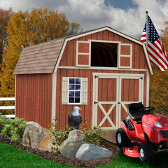 Handcrafted Homestead Barn Kit Series 12x16-20 By Best Barns Barn Kit Best Barns