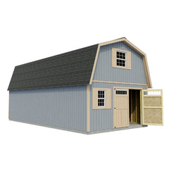 Handcrafted Homestead XL Barn Kit Series 16x20-16x32 By Best Barns Barn Kit Best Barns