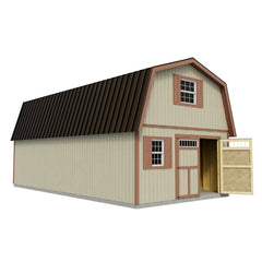 Handcrafted Homestead XL Barn Kit Series 16x20-16x32 By Best Barns Barn Kit Best Barns