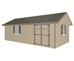 Heritage Shed Kit By EZ-FIT Sheds Wood Sheds EZ-Fit