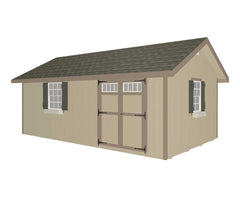 Heritage Shed Kit By EZ-FIT Sheds Wood Sheds EZ-Fit