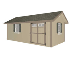 Heritage Shed Kit By EZ-FIT Sheds Wood Sheds EZ-Fit
