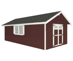 Homestead Shed Kit By EZ-FIT Sheds Wood Sheds EZ-Fit