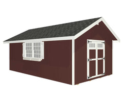 Homestead Shed Kit By EZ-FIT Sheds Wood Sheds EZ-Fit